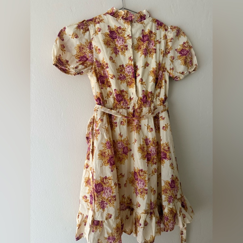 Janie and Jack Floral Ruffle Dress